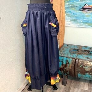 VTG w/Tags!Belima,Thick Elastic Banded Waist/Secure Fit,c1980’s,size Medium